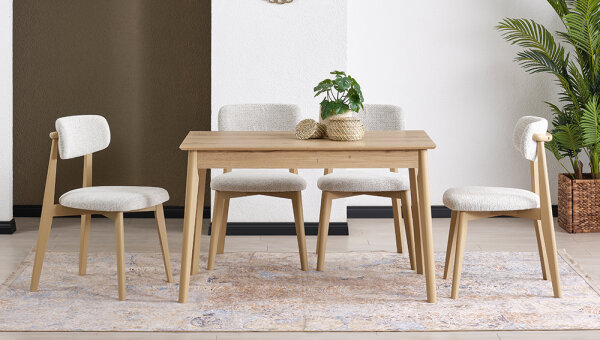 75*120 Ortadan Açılan Masa Takımı - 