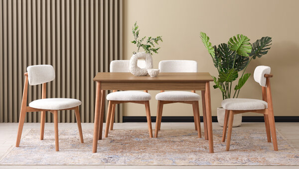 75*120 Ortadan Açılan Masa Takımı - 