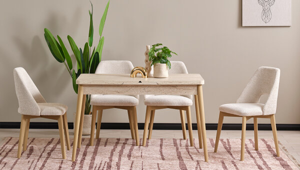 75*120 Kelebek Masa Takımı - 