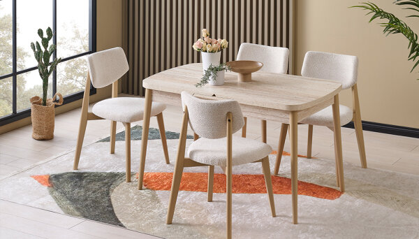 75*130 Kelebek Masa Takımı MT-6124 - 