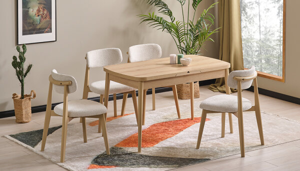 75*130 Kelebek Masa Takımı MT-6125 - 