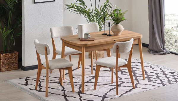 75*130 Kelebek Masa Takımı MT-6127 - 