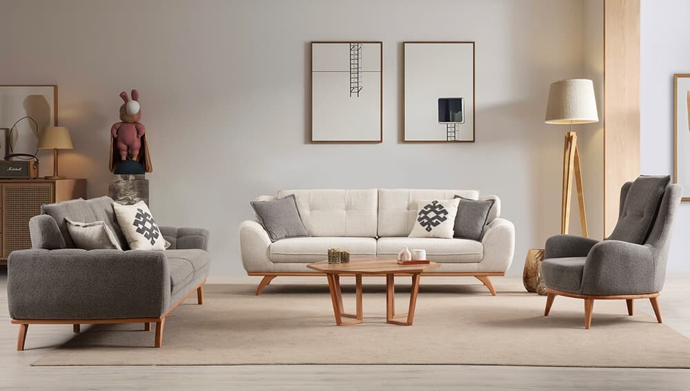 Grej Rengi ile Ev Dekorasyonu