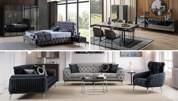 Bronze Antrasit Düğün Paketi - 