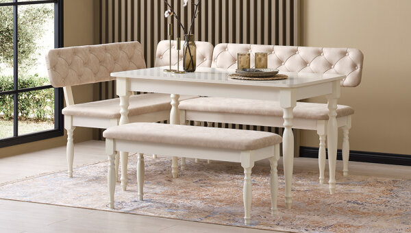 Mutfak Köşe Takımı Ekru - 