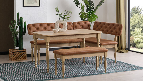 Mutfak Köşe Takımı Meşe - 