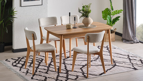 Ortadan Açılır Masa Takımı MT-5124 - 