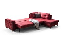 Rose Köşe Koltuk Bordo - 3